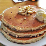 Cherry Macadamia Nut Pancakes