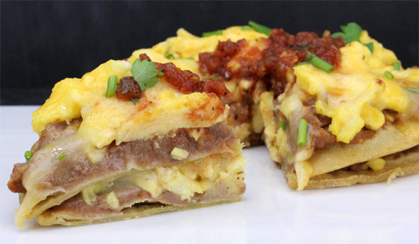 Breakfast Tortilla Double Stack