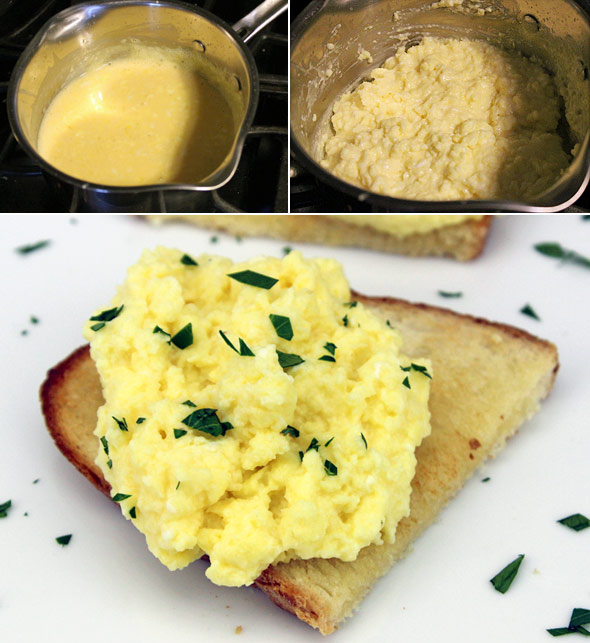 Making The World's Creamiest Scrambled Eggs