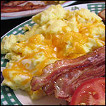 Cheesy Scrambled Eggs