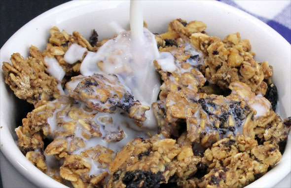 Fruit And Nut Granola Clusters Fruit And Nut Granola Clusters