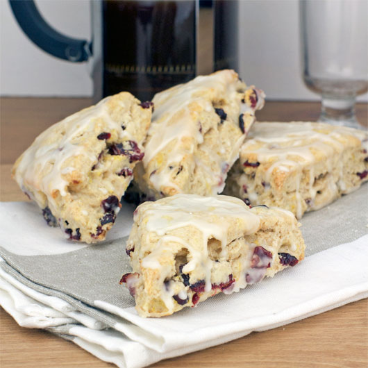 Cran Orange Scones