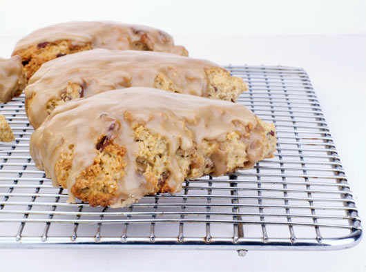 Homemade Maple Oat Nut Scones