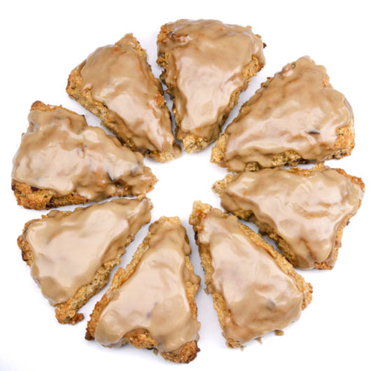 Homemade Maple Oat Nut Scones