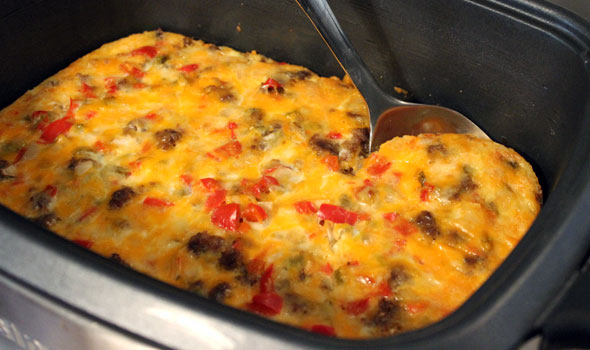 Southwestern Crockpot Breakfast