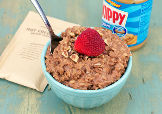 Chocolate Cookie Oatmeal Recipe | MrBreakfast.com