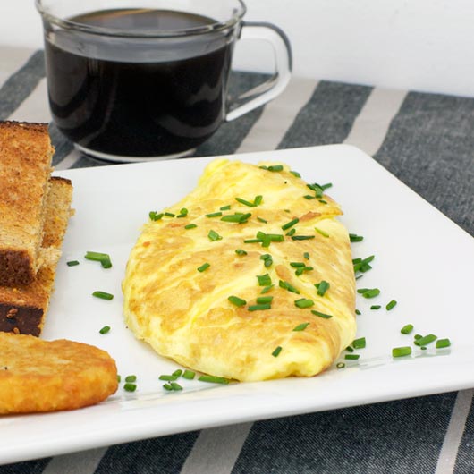 Serving a 40-Second Omelet