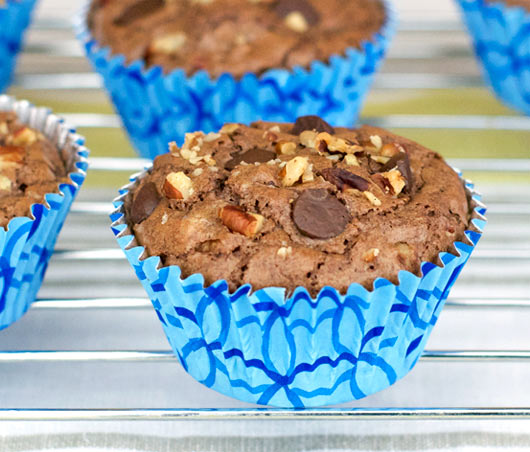 Brownie Muffin In Muffin Paper