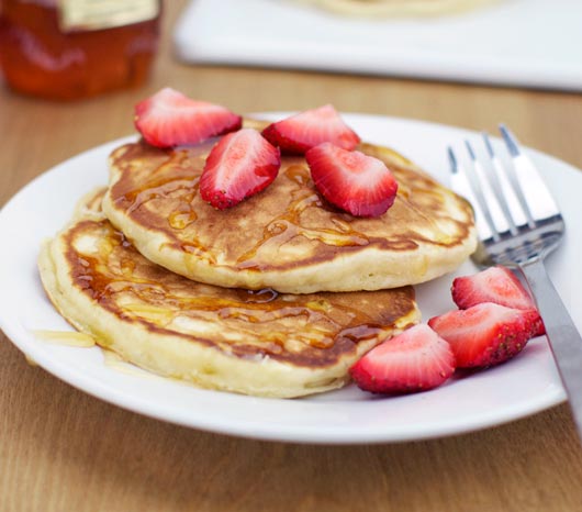 Honey Apple Pancakes