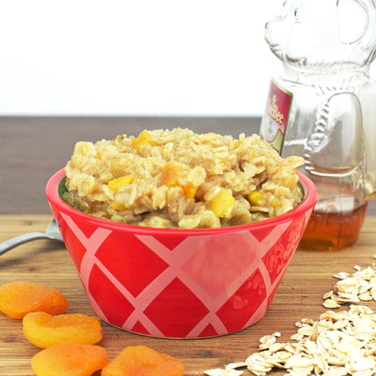 Apricot Honey Oatmeal