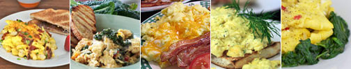 More Scrambled Egg Recipes