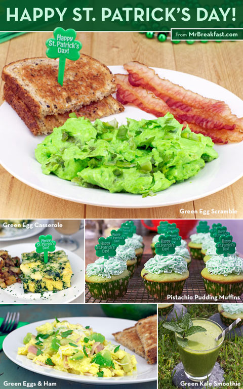 St. Patrick's Day Breakfast Ideas