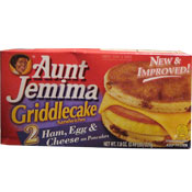 Aunt Jemima Griddlecake Sandwiches