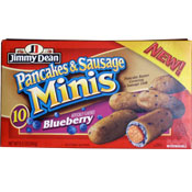 Pancakes & Sausage Minis - Blueberry