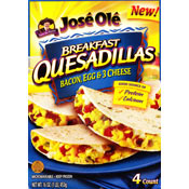 Jose Ole Breakfast Quesadillas