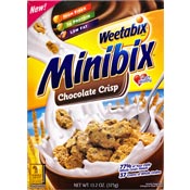 Minibix Chocolate Crisp Cereal