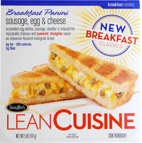 Sausage, Egg & Cheese Lean Cuisine Breakfast Panini