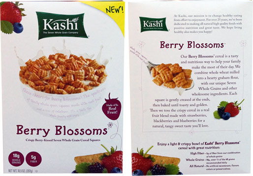 Kashi Berry Blossoms Squares