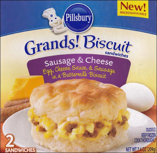 Sausage & Cheese Grands! Biscuit Sandwiches