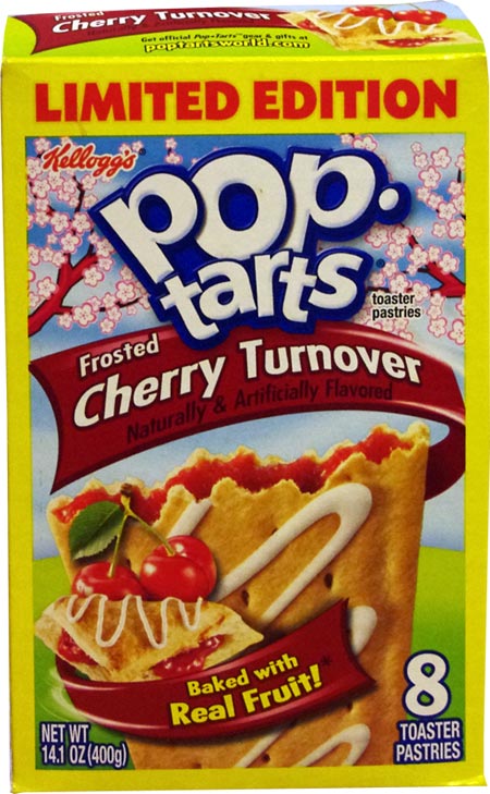 Kellogg's Cherry Turnover Pop-Tarts Kellogg's Cherry Turnover Pop-Tarts