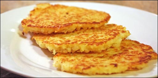 Northern Pines Potato Pancakes Prepared