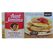 Aunt Jemimia Oatmeal Pancakes