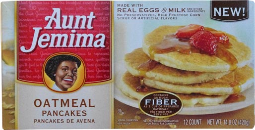 Aunt Jemimia Oatmeal Pancakes