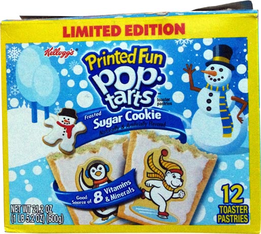 Sugar Cookie Pop-Tarts Box Sugar Cookie Pop-Tarts Box