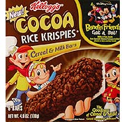 Cocoa Rice Krispies Cereal & Milk Bars