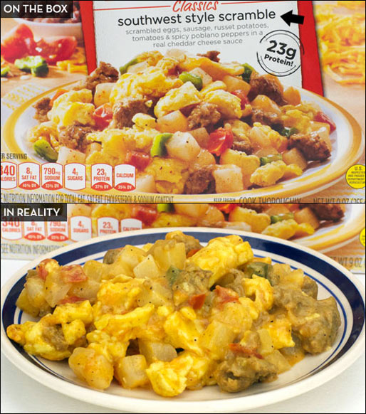 Stouffer's Morning Classics Southwest Style Scramble Stouffer's Morning Classics Southwest Style Scramble