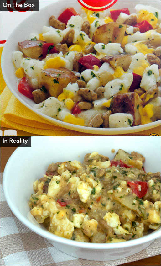 Lean Cuisine Turkey Sausage Scramble Product Review