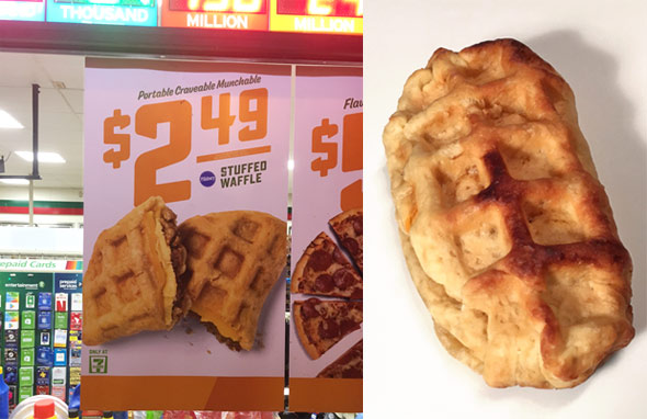 7-Eleven Stuffed Waffle Review