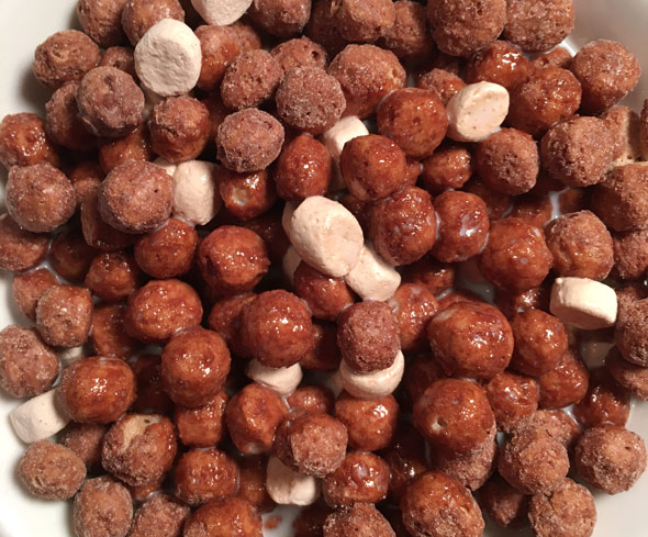 Bowl of Double Chocolate Brownie Crunch Cereal