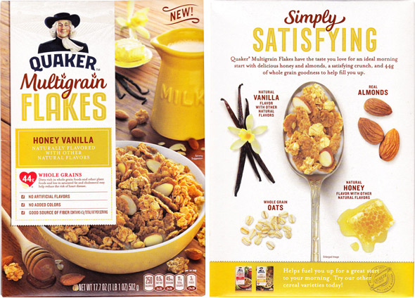 Quaker Honey Vanilla Multigrain Flakes Cereal Product Review