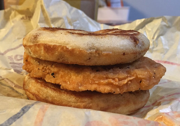 McDonald's Chicken McGriddle