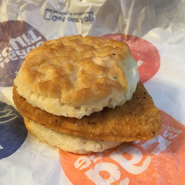 McDonald's McChicken Biscuit