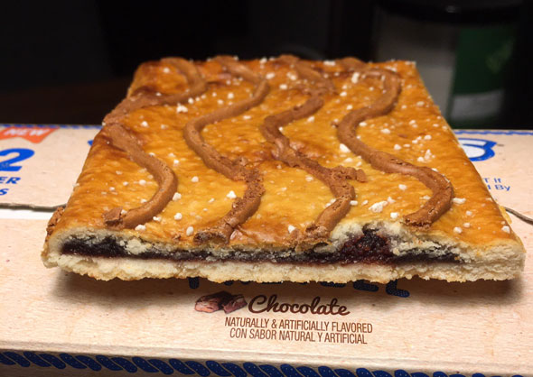 Chocolate Pretzel Pop-Tart in Real Life