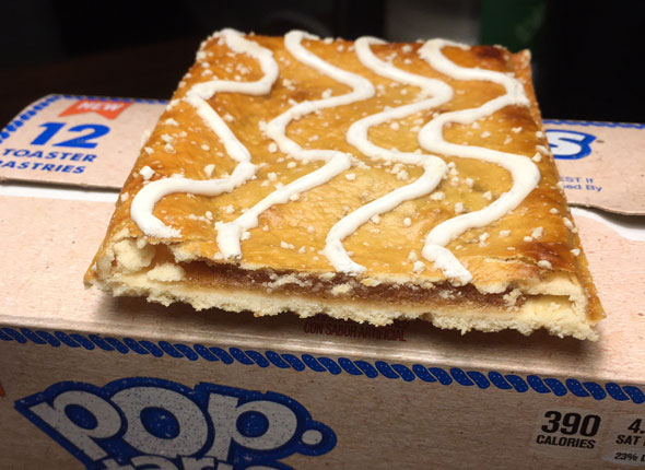 Cinnamon Sugar Pretzel Pop-Tart in Real Life