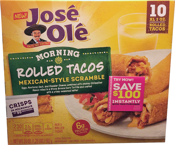 Jose Ole Morning Rolled Tacos Product Review Jose Ole Morning Rolled Tacos Product Review