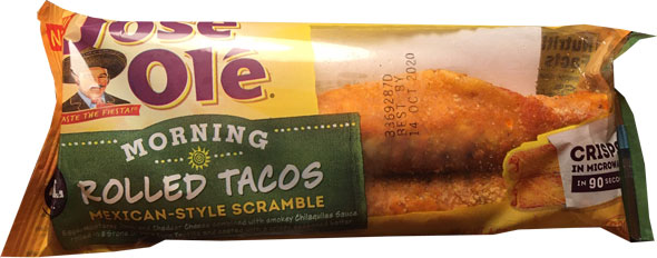 Jose Ole Morning Rolled Tacos Package