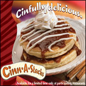 Cinn-A-Stack Pancakes