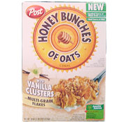 Honey Bunches Of Oats w/ Vanilla Clusters