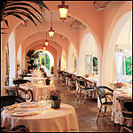 The Terrace At The Hotel Bel-Air in Los Angeles