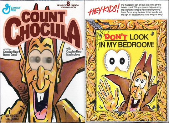 Count Chocula Crazy Eyes Box