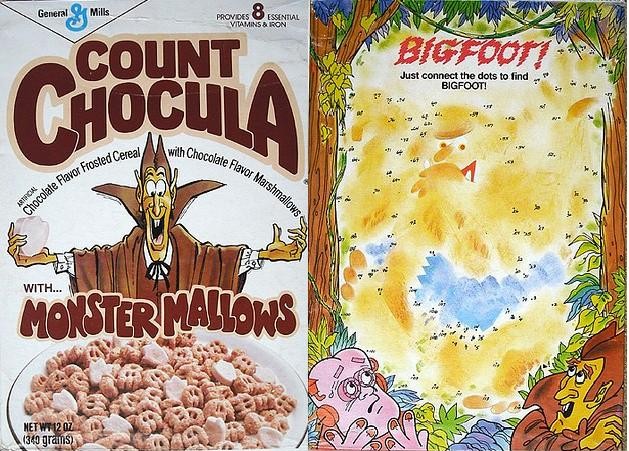 Count Chocula Bigfoot Box - Front & Back