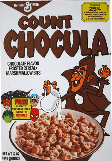 Count Chocula Cereal