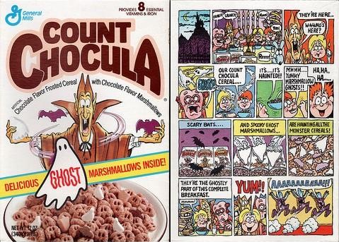 Count Chocula With Ghost Marshmallows