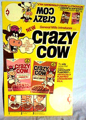 Crazy Cow Store Display