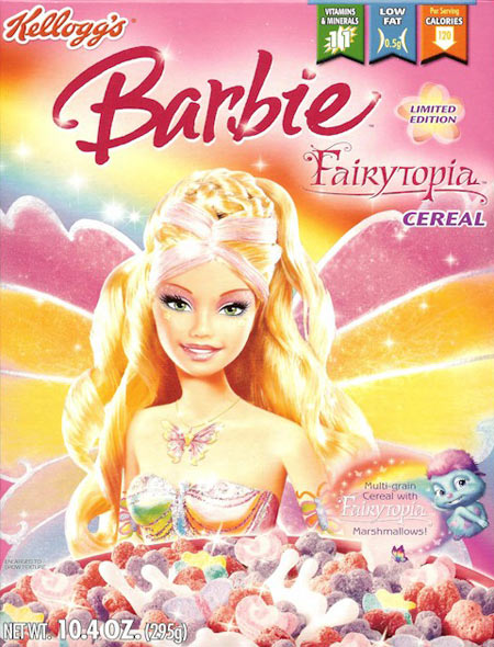 Fairytopia Cereal Box