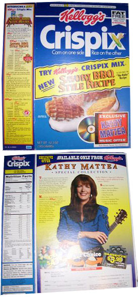Crispix Kathy Mattea Box